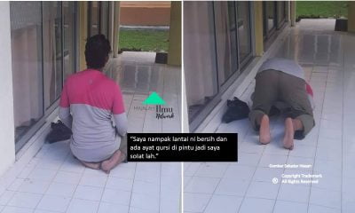 Salute Dengan Abang Rider FoodPanda Ini Sanggup Cari Jalan Untuk Menjaga Ibadah Walau Dengan Tumpang Solat Di Koridor Rumah Orang Awam