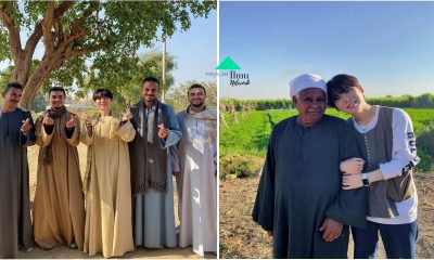 Seorang Pemuda Korea Mengembara Ke Pedalaman Mesir Gembira Bergaul Dengan Warga Emas