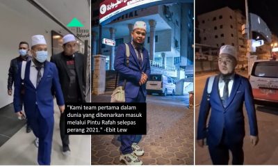 Syukur Ustaz Ebit Lew Selamat Sampai Di Bumi Gaza Diiringi Dengan Kereta Berperisai Ustaz Mohon Maaf Kerana Tidak Boleh Selalu ‘Update