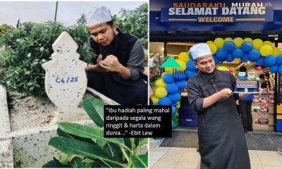 Dorongan Dan Berkat Doa Dari Arwah Ibu Membuatkan Ustaz Ebit Lew Cekal Untuk Melakukan amal kebajikan