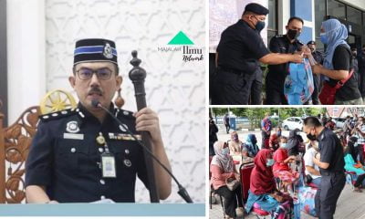 Tabik Abang Polis OCPD Dang Wangi Menggunakan Duit Tabung Surau Balai Demi Untuk Bantu Orang Miskin