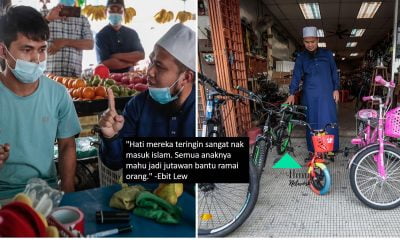 Ustaz Ebit Lew Membantu Keluarga Ini Untuk Tunaikan Hasrat Mereka Memeluk Agama Islam