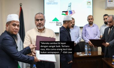 Ustaz Ebit lew Meluahkan Rasa Terharu Kerana Diberi Anugerah Duta Muhibbah Dari Palestin
