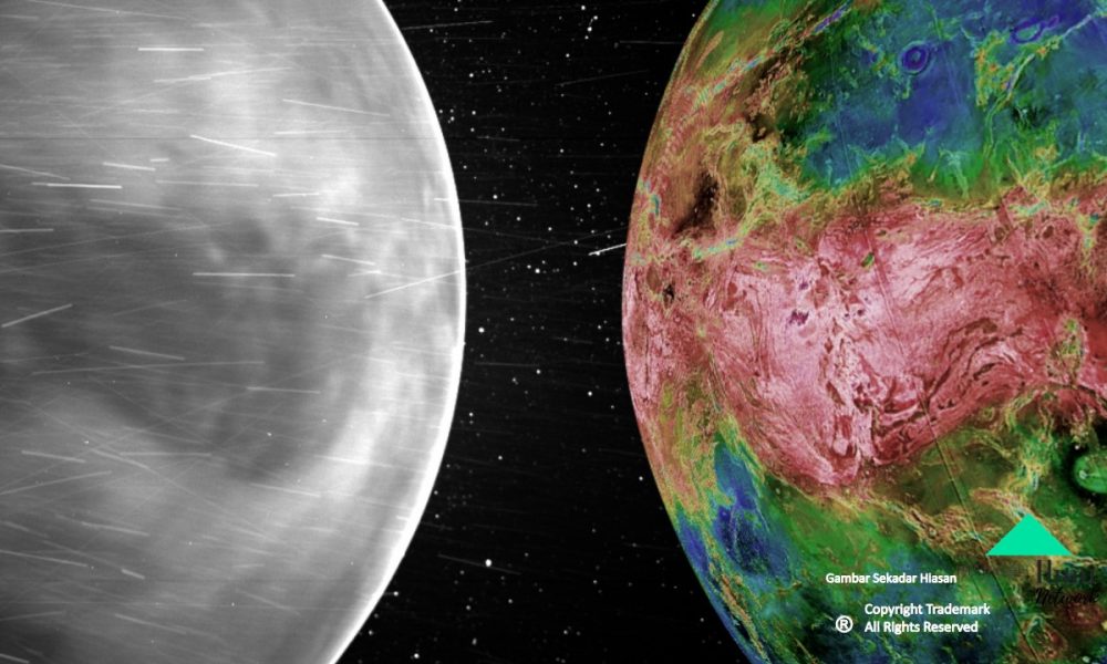 Imej Permukaan Planet Zuhrah Berjaya Dirakam Oleh NASA Dari Angkasa ...