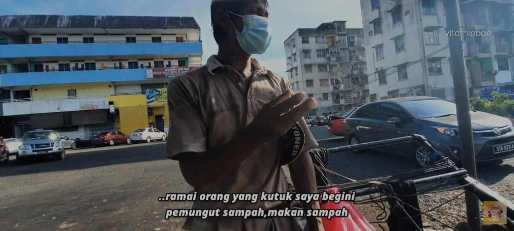 dihina kerja kutip sampah
