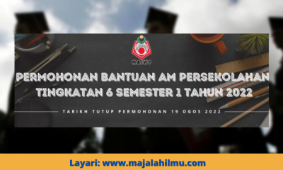 Bantuan am persekolahan tingkatan 6 maiwp