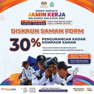 Diskaun Saman PDRM 30%