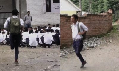 pelajar OKU berjalan 2km