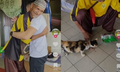 pak cik tinggal di stesen minyak