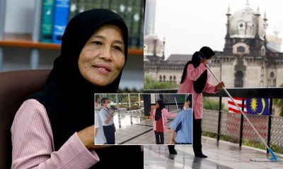 mak cik cleaner cakap jepun