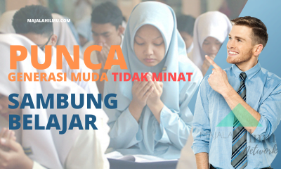 tidak minat sambung belajar