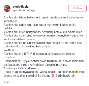  Sedih! Momen Bapa Tunaikan Permintaan Anak Menghidap Kanser 