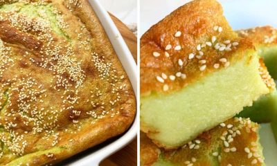 kueh bingka pandan