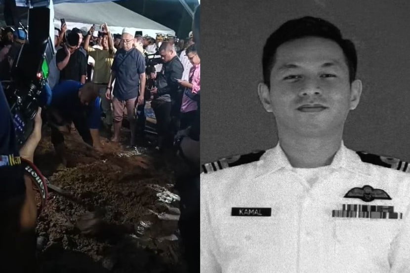 Anak lelaki Wan Rezaudeen Kamal tanpa henti memanggil 'daddy' di majlis pengebumian 5 Wan Rezaudeen