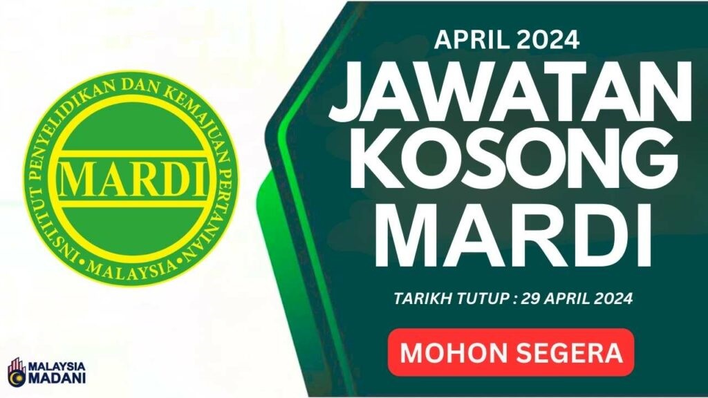 JAWATAN KOSONG MARDI APRIL 2024 1024x576 1