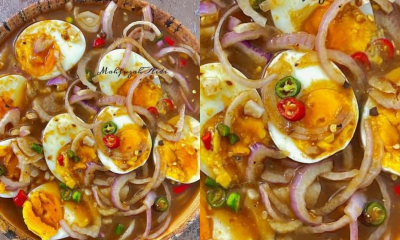 Resepi Telur Air Asam