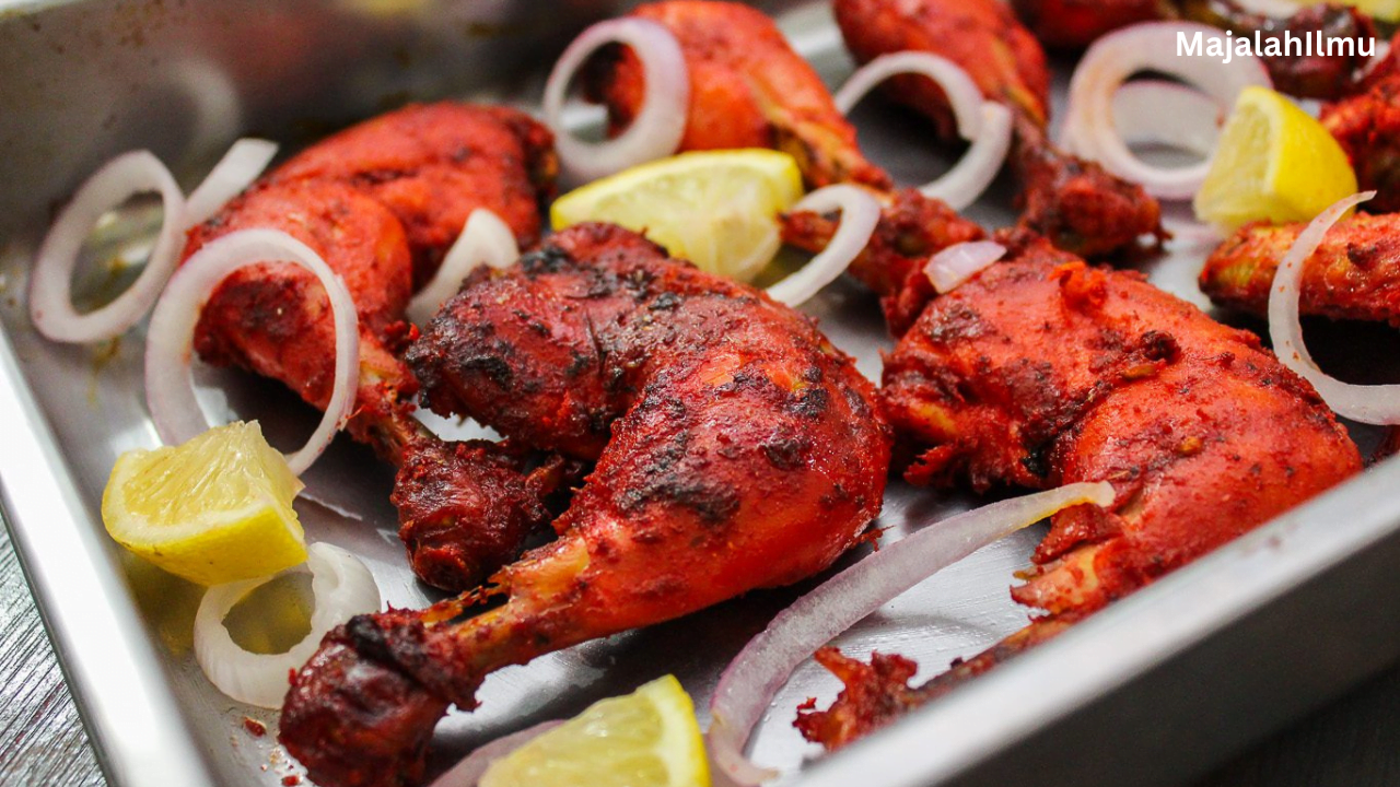 Cara Mudah Buat Ayam Tandoori Sendiri dengan Rasa Seperti Restoran Mamak 7 Ayam Tandoori