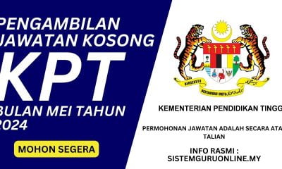 Pengambilan Jawatan KPT MEI 2024