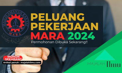 Peluang Pekerjaan MARA 2024