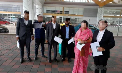 Enam Warga Bangladesh Berpakaian Korporat Gagal Tipu Pihak Berkuasa