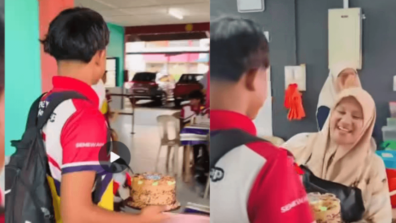 “Orang Lain Malu Kalau Mak Kerja Kantin, Tapi Abang Ni Bangga Dengan Maknya” 26 “Orang Lain Malu Kalau Mak Kerja Kantin, Tapi Abang Ni Bangga Dengan Maknya”