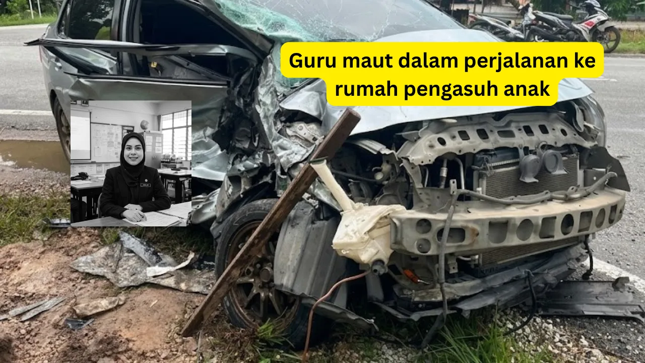 Guru maut dalam perjalanan ke rumah pengasuh anak 1