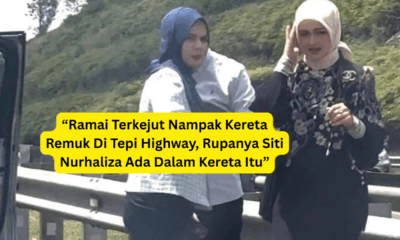 “Ramai Terkejut Nampak Kereta Remuk Di Tepi Highway, Rupanya Siti Nurhaliza Ada Dalam Kereta Itu”