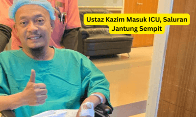Ustaz Kazim Masuk ICU, Saluran Jantung Sempit