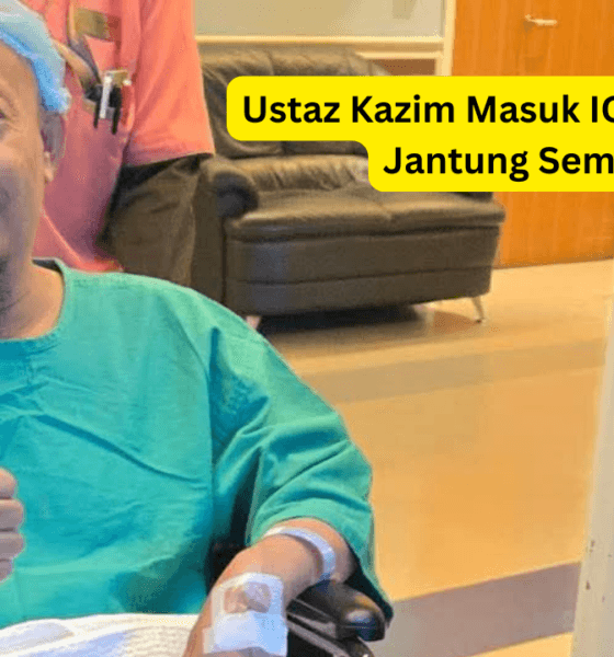 Ustaz Kazim Masuk ICU, Saluran Jantung Sempit