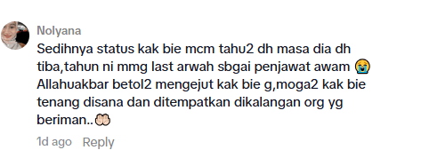 “Macam Dah Tahu Masa Dia Akan Tiba...” – Status Terakhir Jururawat Tinggalkan Ramai Sebak, Kini Pergi Tinggalkan Dua Anak 21 “Macam Dah Tahu Masa Dia Akan Tiba...” – Status Terakhir Jururawat Tinggalkan Ramai Sebak, Kini Pergi Tinggalkan Dua Anak