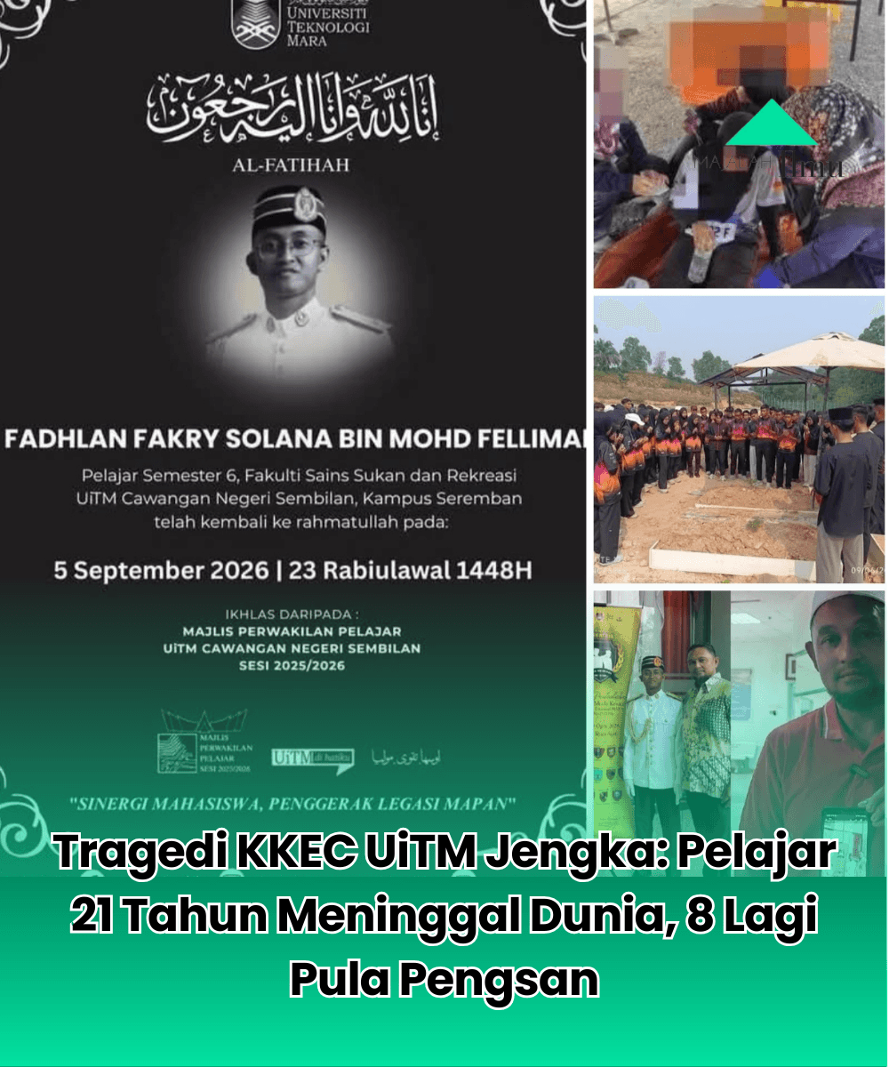 Tragedi KKEC UiTM Jengka: Seorang Pelajar Meninggal Dunia, 8 Tidak Sedarkan Diri 1 Anak Dituduh Rosakkan Kerusi Sekolah Ibu Sanggup Pikul Meja Kerusi Baru 20260908 051438 0000